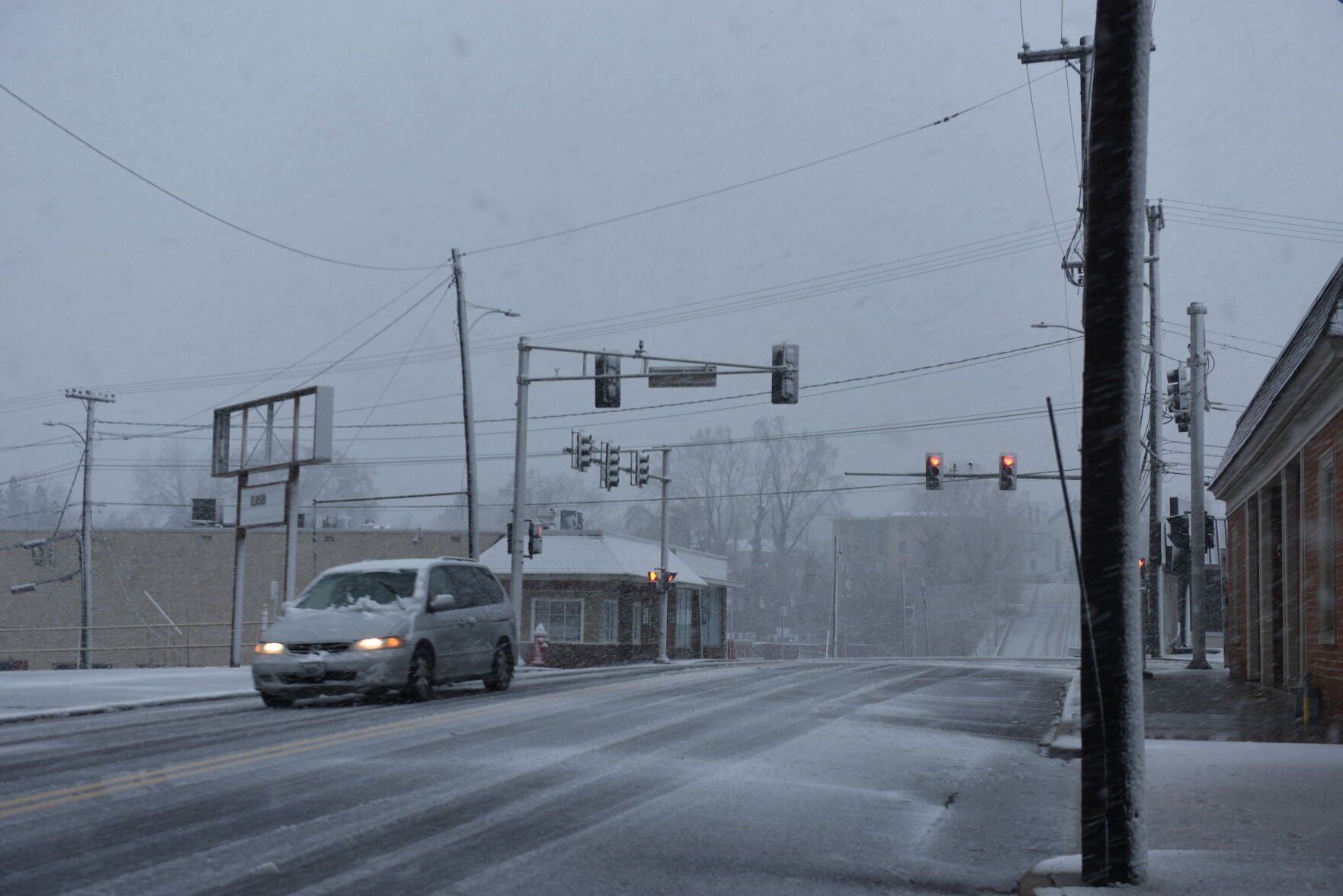 Snow in Danville